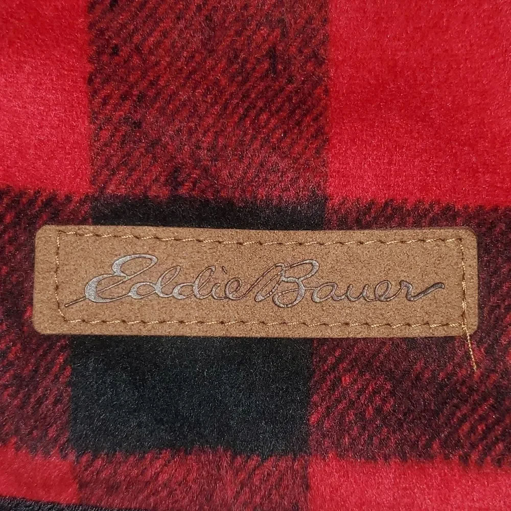 Large Tartan Plaid Dog Coat NWT | Eddie Bauer Holiday Scandi X